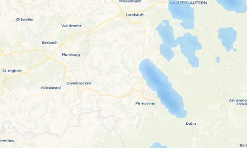 Regenradar Vorschaubild - Aktuelle Niederschläge in Maßweiler und Umgebung