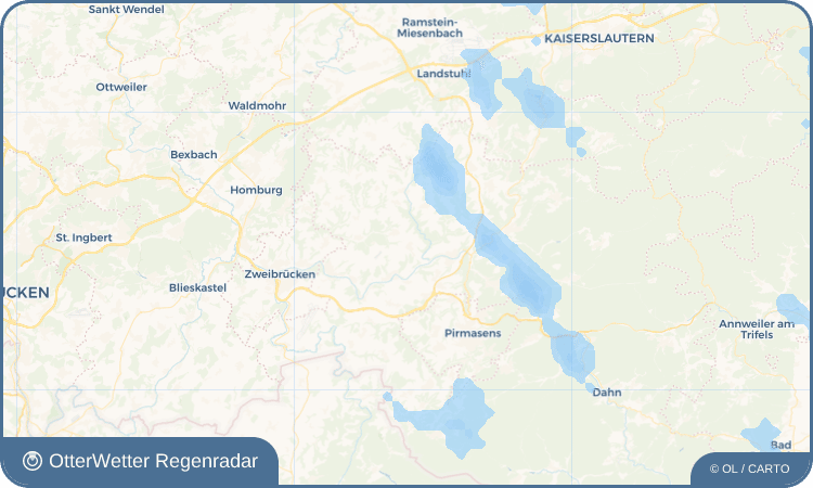 OtterWetter Regenradar-Widget Maßweiler