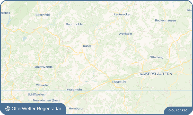 OtterWetter Regenradar-Widget Matzenbach