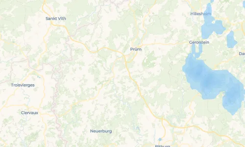 Regenradar Matzerath: aktuelle Niederschläge in Matzerath und Umgebung, Stand 17. Oktober 2026 um 1:50 Uhr