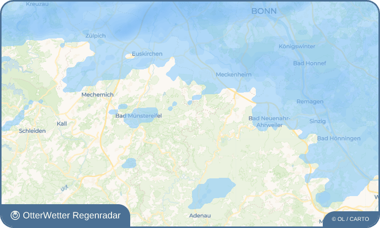 Widget-Vorschau für Maulbach Wetter-Widget-Vorschau mit Vorhersagedaten für Maulbach