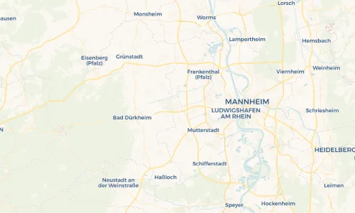 Regenradar Vorschaubild - Aktuelle Niederschläge in Maxdorf und Umgebung