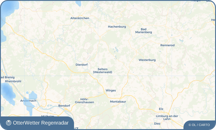 OtterWetter Regenradar-Widget Maxsain