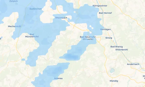 Regenradar-Vorschau: aktuelle Niederschläge in Mayschoß und Umgebung