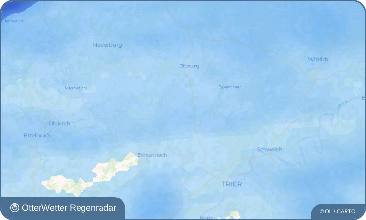 Wetter-Widget-Vorschau mit Vorhersagedaten für Meckel
