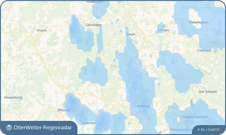 Wetter-Widget-Vorschau mit Vorhersagedaten für Meerfeld
