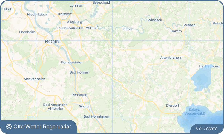 OtterWetter Regenradar-Widget Meierseifen