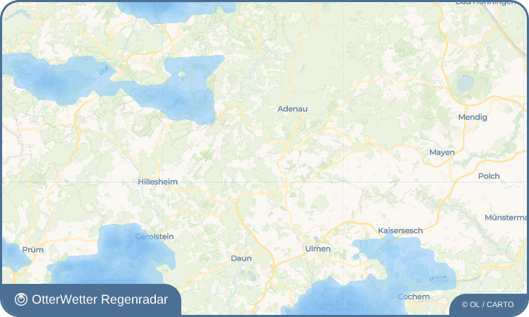 OtterWetter Regenradar-Widget Meisenthal