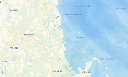 Regenradar Vorschaubild - Aktuelle Niederschläge in Merschbach und Umgebung
