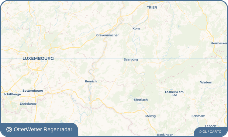 OtterWetter Regenradar-Widget Merzkirchen