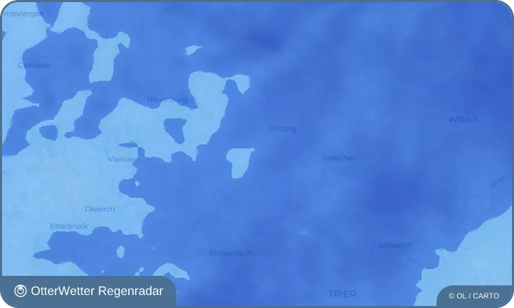 Wetter-Widget-Vorschau mit Vorhersagedaten für Messerich