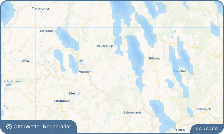 OtterWetter Regenradar-Widget Mettendorf
