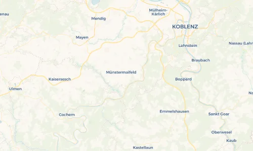 Regenradar Vorschaubild - Aktuelle Niederschläge in Metternich und Umgebung