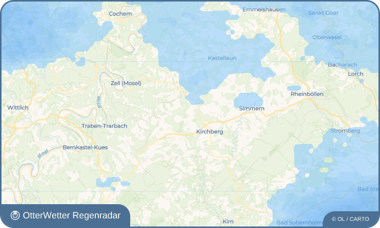 OtterWetter Regenradar-Widget Metzenhausen