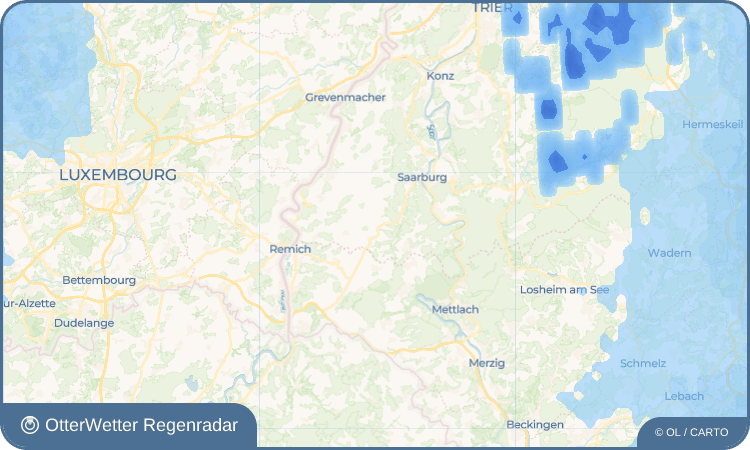 OtterWetter Regenradar-Widget Meurich