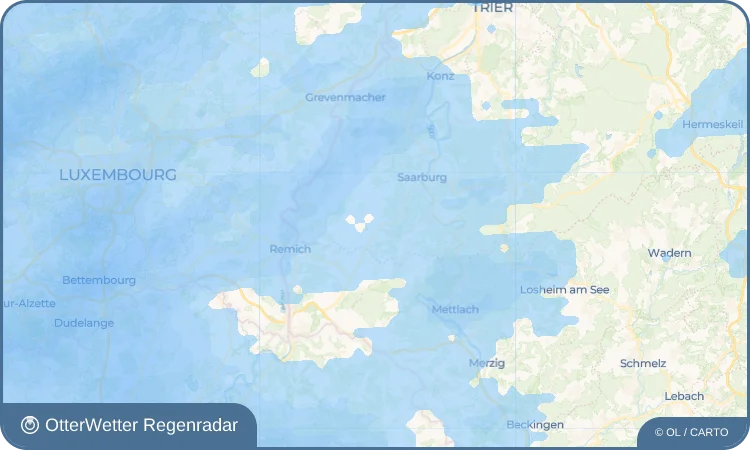 Wetter-Widget-Vorschau mit Vorhersagedaten für Meurich