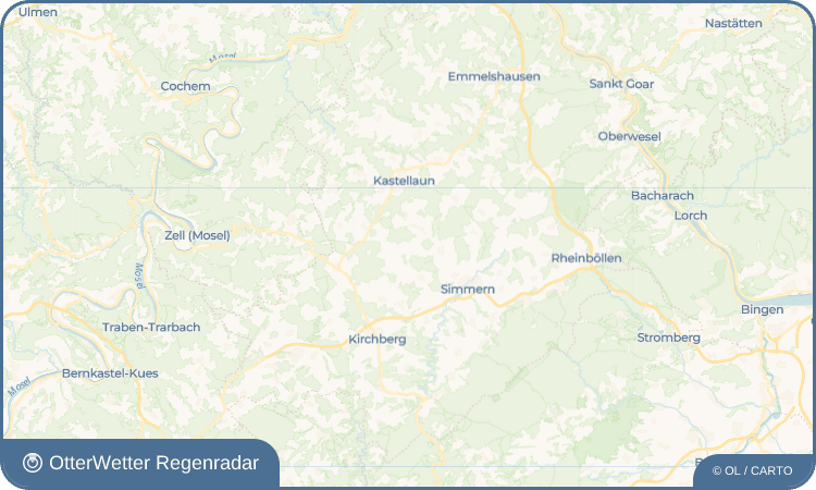 OtterWetter Regenradar-Widget Michelbach