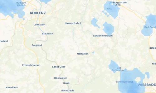 Regenradar Vorschaubild - Aktuelle Niederschläge in Miehlen und Umgebung