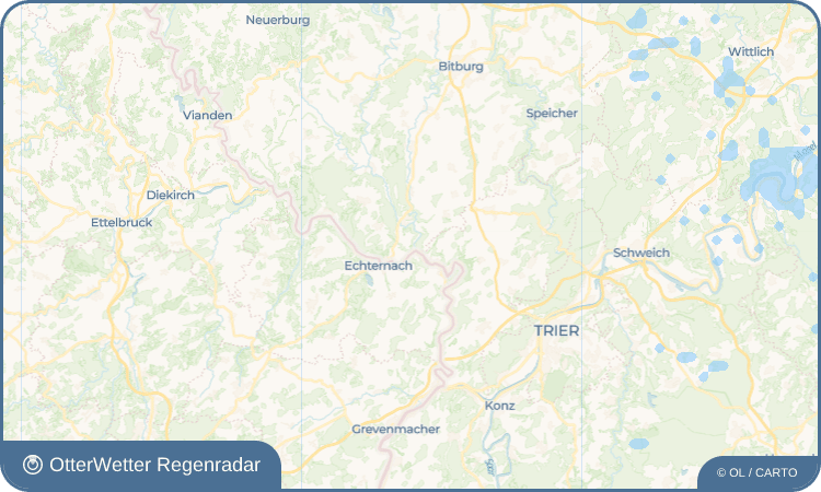 OtterWetter Regenradar-Widget Minden