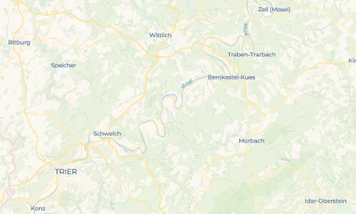 Regenradar Vorschaubild - Aktuelle Niederschläge in Minheim und Umgebung