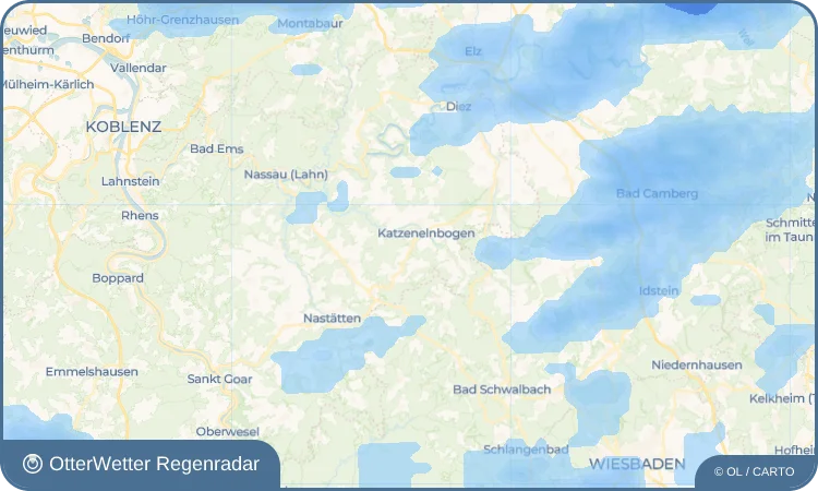 Wetter-Widget-Vorschau mit Vorhersagedaten für Mittelfischbach