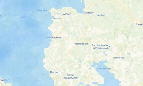 Regenradar Vorschaubild - Aktuelle Niederschläge in Mittelhattert und Umgebung