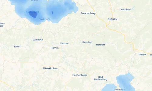 Regenradar Vorschaubild - Aktuelle Niederschläge in Mittelhof und Umgebung