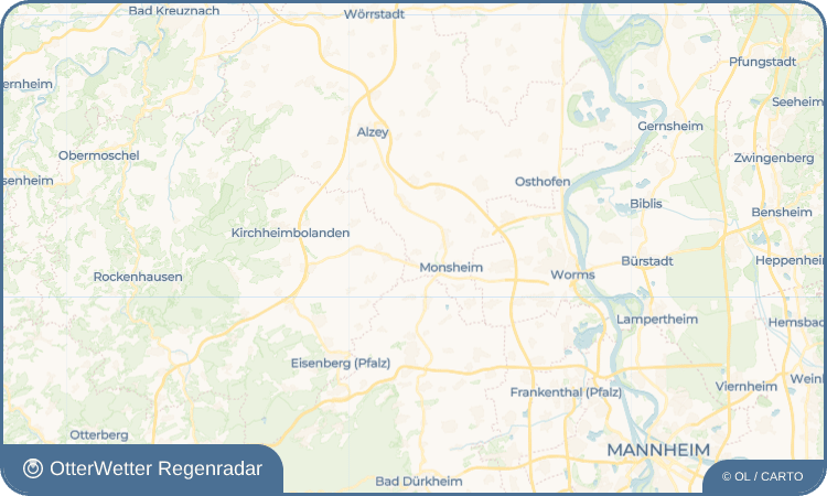 OtterWetter Regenradar-Widget Mölsheim