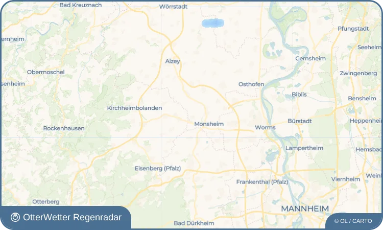 Wetter-Widget-Vorschau mit Vorhersagedaten für Mölsheim