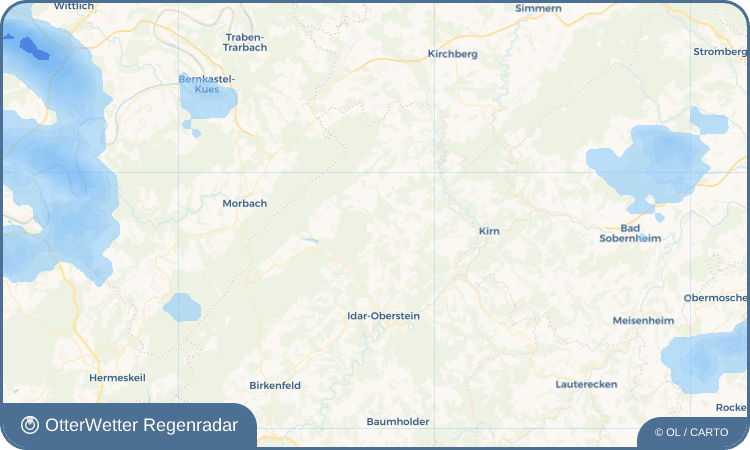 OtterWetter Regenradar-Widget Mörschied