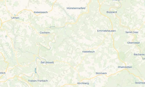 Regenradar Vorschaubild - Aktuelle Niederschläge in Mörsdorf und Umgebung
