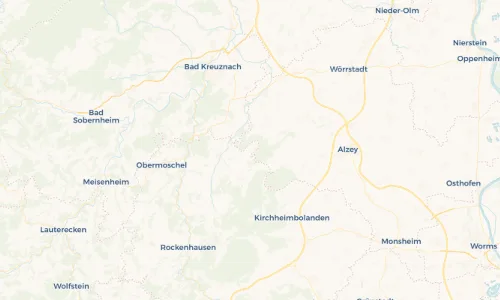 Regenradar Vorschaubild - Aktuelle Niederschläge in Mörsfeld und Umgebung