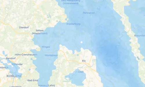 Regenradar Vorschaubild - Aktuelle Niederschläge in Molsberg und Umgebung
