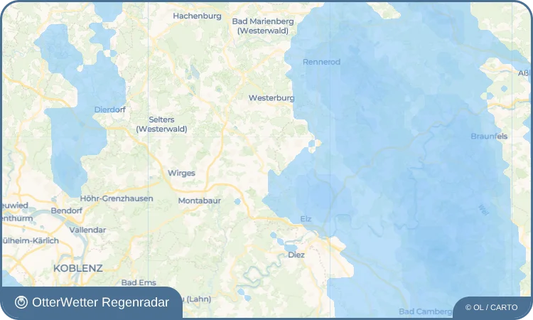 Widget-Vorschau für Molsberg Wetter-Widget-Vorschau mit Vorhersagedaten für Molsberg