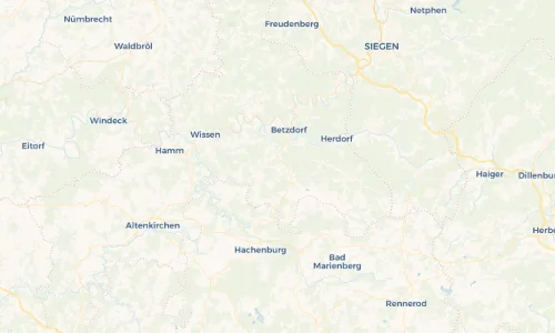 Regenradar Vorschaubild - Aktuelle Niederschläge in Molzhain und Umgebung