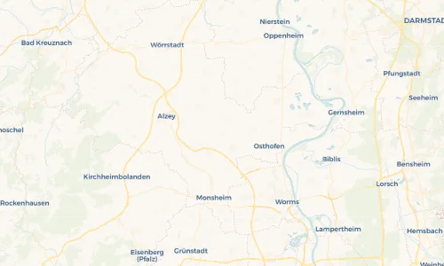 Regenradar Vorschaubild - Aktuelle Niederschläge in Monzernheim und Umgebung