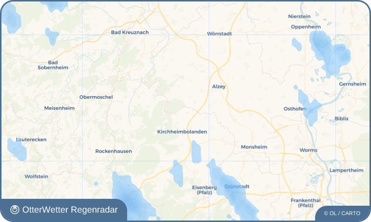 OtterWetter Regenradar-Widget Morschheim