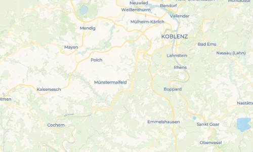 Regenradar Vorschaubild - Aktuelle Niederschläge in Moselsürsch und Umgebung