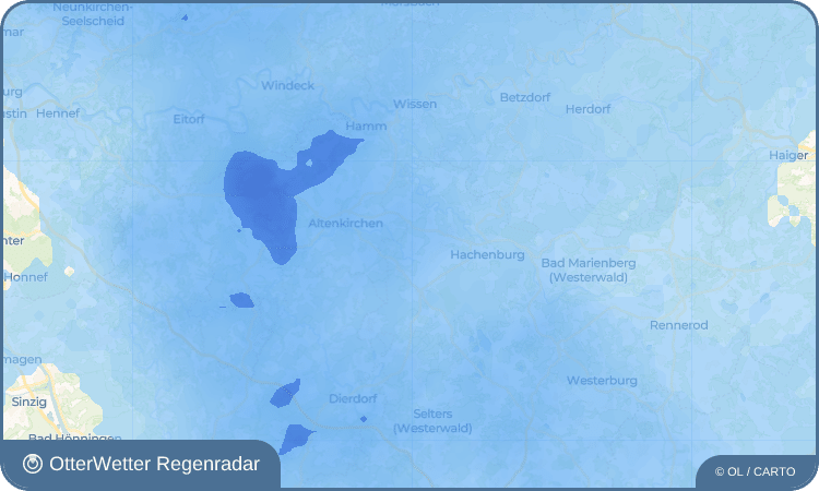 Widget-Vorschau für Mudenbach Wetter-Widget-Vorschau mit Vorhersagedaten für Mudenbach