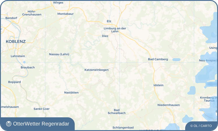 OtterWetter Regenradar-Widget Mudershausen