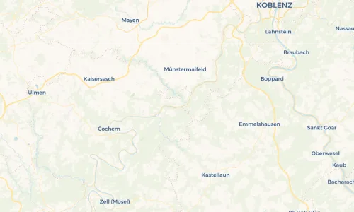 Regenradar Vorschaubild - Aktuelle Niederschläge in Müden (Mosel) und Umgebung
