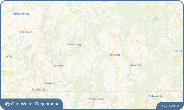 OtterWetter Regenradar-Widget Mülbach
