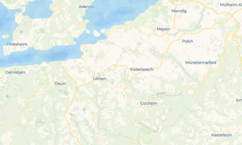 Regenradar Vorschaubild - Aktuelle Niederschläge in Müllenbach und Umgebung