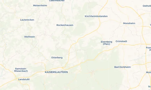 Regenradar Vorschaubild - Aktuelle Niederschläge in Münchweiler an der Alsenz und Umgebung