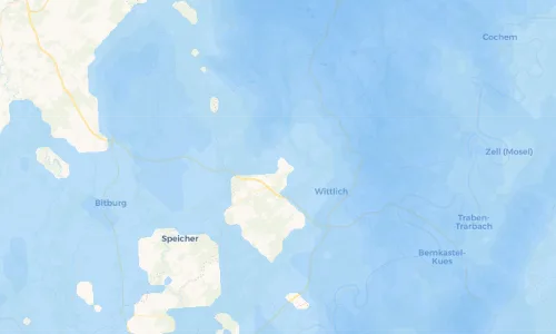 Regenradar Vorschaubild - Aktuelle Niederschläge in Musweiler und Umgebung