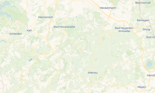 Regenradar Vorschaubild - Aktuelle Niederschläge in Mutscheid und Umgebung