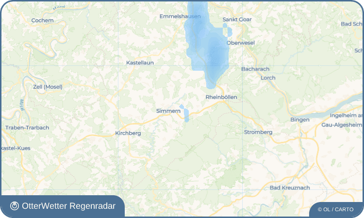 Widget-Vorschau für Mutterschied Wetter-Widget-Vorschau mit Vorhersagedaten für Mutterschied