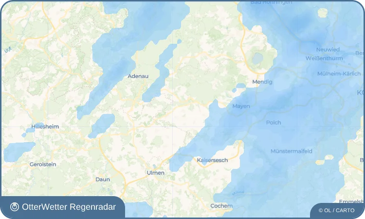 Wetter-Widget-Vorschau mit Vorhersagedaten für Nachtsheim