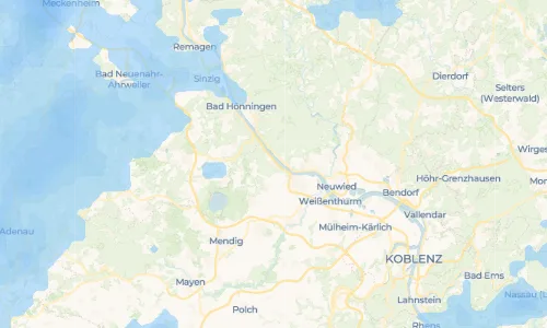 Regenradar-Vorschau: aktuelle Niederschläge in Namedy und Umgebung