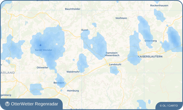 OtterWetter Regenradar-Widget Nanzdietschweiler